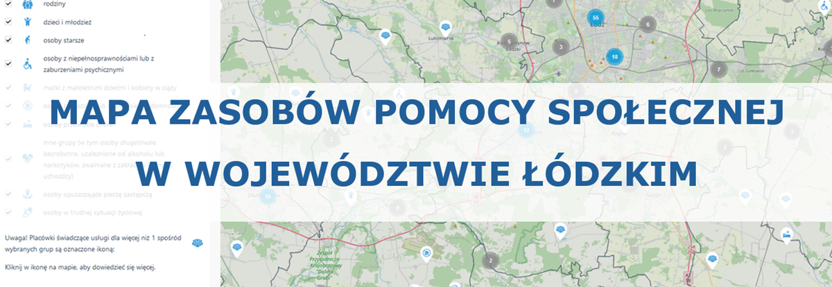 Mapa zasobów pomocy społecznej